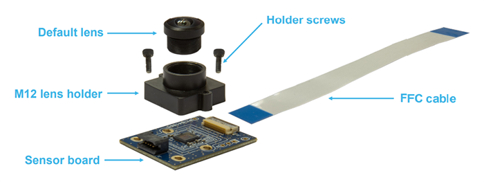 STMicroelectronics STEVAL-66GYMAI VD66GY S-Board MIPI CSI-2キット